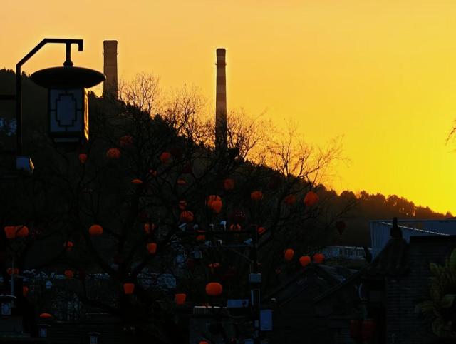 夕阳如画点缀京城！点击收藏腊八节里的冬日美景