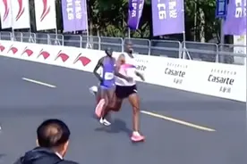 引导失误让冠军变亚军？杭州马拉松组委会：本意指挥摩托车分流，引起运动员误判视频封面