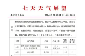 闪电气象吧丨明天泰安还有雪！回温要等到……图片