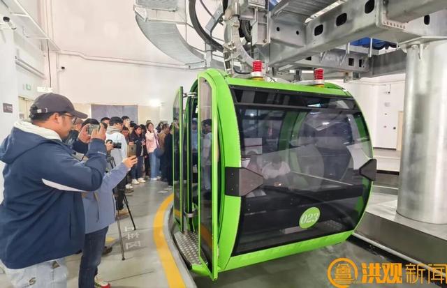 赴云端 瞰胜景！南昌梅岭云端索道迎来首批“空中游客”