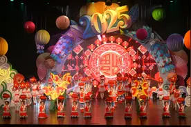 市少年宫举办2025年“梦想摇篮”少儿迎新晚会图片