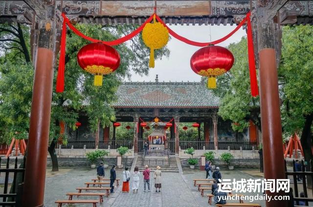 运城关公故里文化旅游景区“盛装”迎客
