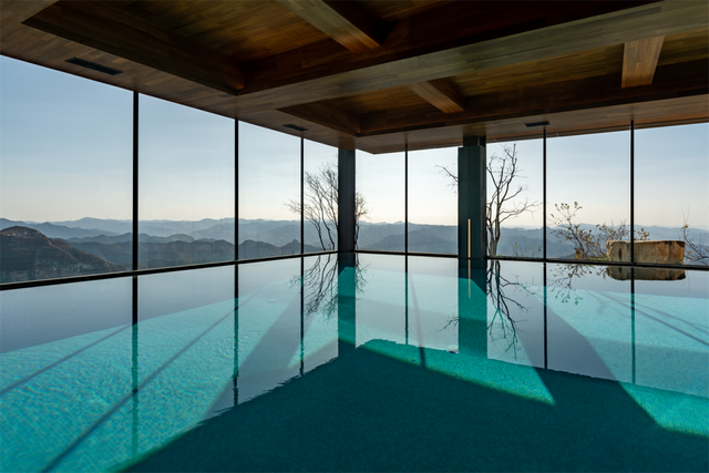 小雪丨崖壁冰瀑、高空雪景……潭溪山壮美冬景进入倒计时→