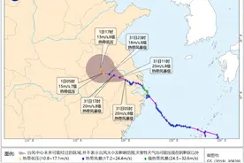 受台风“竹节草”影响 江苏安徽山东等地局地有特大暴雨图片