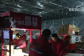 全国快递业务迎来春运高峰 年货寄递需求旺盛图片