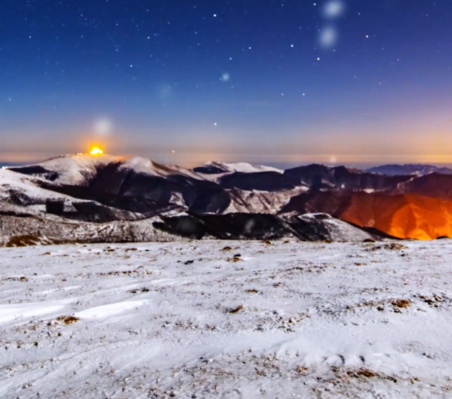 期待雪后的五台山，直接把 “广寒仙境” 从诗里搬到了眼前！