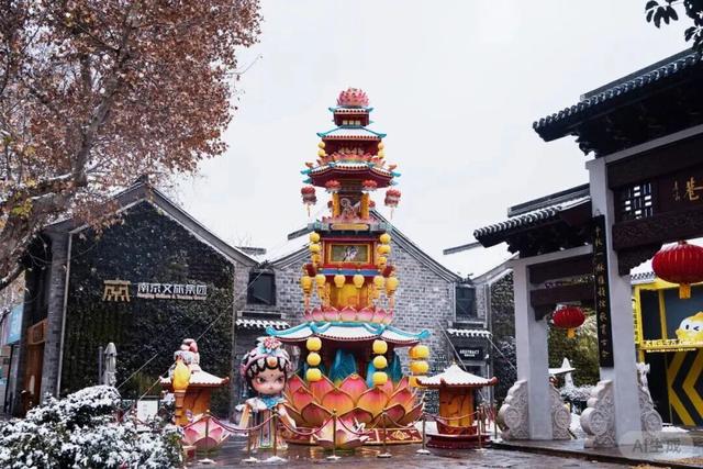 听，秦淮雪落下的声音