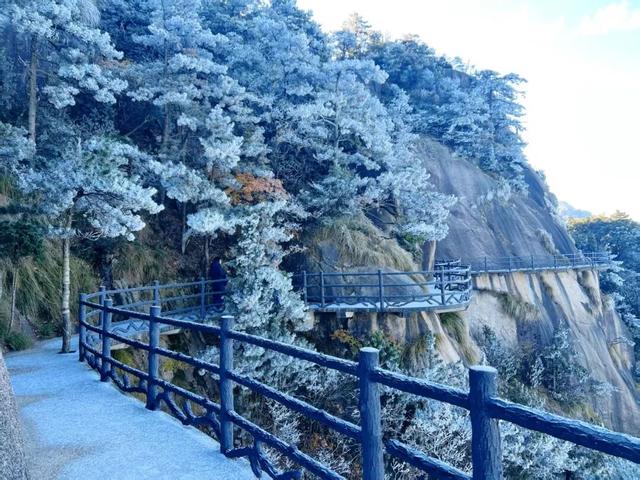 池州这里下雪了！