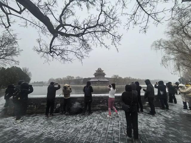 北京下雪啦！