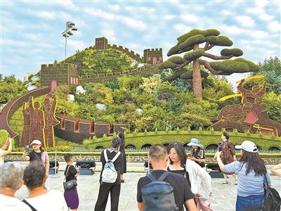 大美北京 |主题景观亮相 市民争相打卡