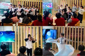 我们的节日·元宵｜“我们的中国梦 文化进万家”市北区合肥路街道夹岭沟社区情满社区、老少同乐，“艺”起闹元宵！图片
