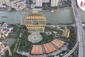 广州圆进入拍卖时刻：曾被称为“中国最丑”建筑，如今璀璨不再图片