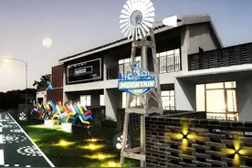 合肥蜀山区大岭南休闲运动部落国庆前投用图片