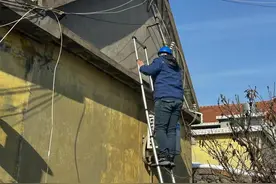 一切只为了客户满意，记山东移动威海分公司宽带装维师傅的一天图片