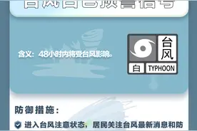 今年深圳首个台风白色预警信号生效！南海热带低压生成！图片