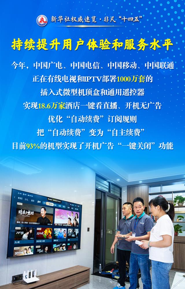 广播电视和网络视听行业五年成绩单