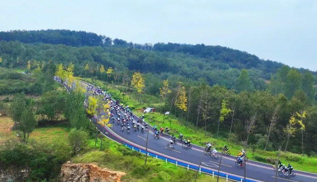 河南确山老乐山自行车赛道入选“中国骑行地图”