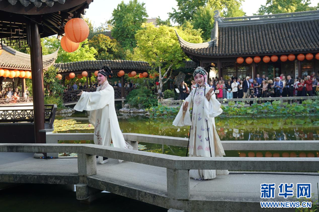 特写：兰苏园廿五载，跨越太平洋的园林情谊