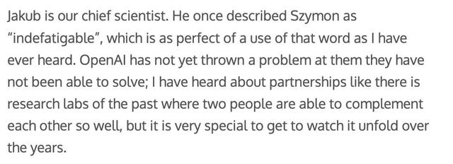 奥特曼：点名表扬两个波兰人，OpenAI还没遇到过他们解决不了的问题