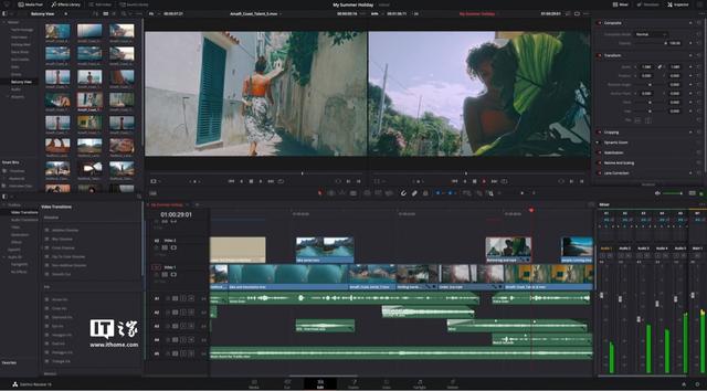 达芬奇DaVinci Resolve 20.2.3发布，改进英特尔显卡支持与解码