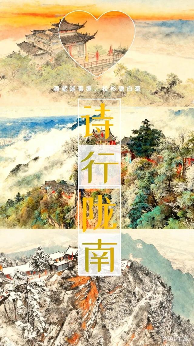 诗行陇南｜这4处成县秘境，原来早被文人写透