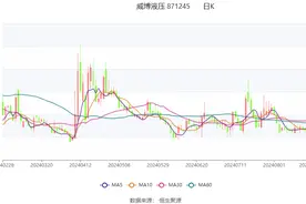 威博液压：2024年上半年净利润1366.57万元 同比增长30.79%图片