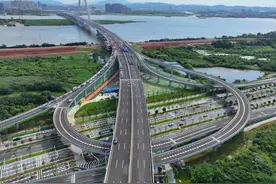 长沙香炉洲大桥正式通车图片