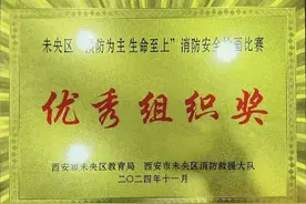 东前进小学在未央区消防安全绘画比赛中喜获佳绩图片