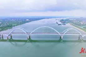 湘潭下摄司大桥通车图片