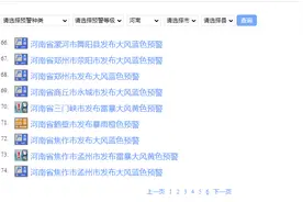 多地有冰雹 最大风力可达11级以上 河南省多地发布73条预警图片