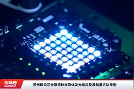 苏州镓锐芯光取得种半导体发光结构及其制备方法专利视频封面