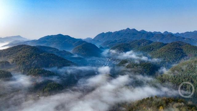 云雾为墨 这里的山色自带“滤镜”
