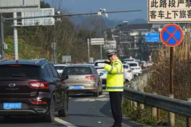 大年初三，成南、成雅等环蓉高速部分路段车多缓行图片