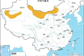 今春以来第二场大范围沙尘来了，内蒙古局地将有沙尘暴图片
