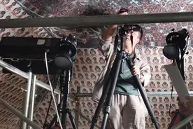 我在敦煌修壁画：“文物医生”和数字化要让莫高窟实现永生图片