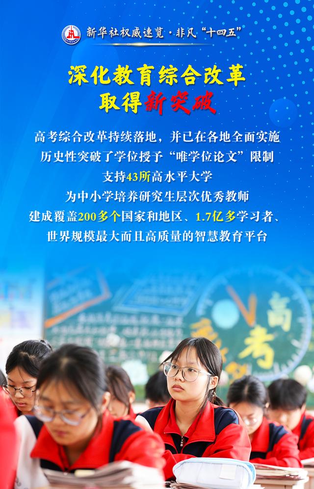 从五个“新” 看教育强国成绩单