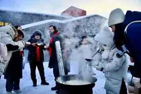 冰天雪地尽显人间烟火气！同心·共铸中国心走进鄂伦春图片