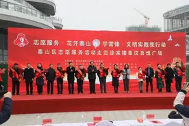 播撒志愿火种，展现时代“锋”采，泰山区志愿服务在行动图片
