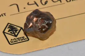 法国男子在公园挖出7克拉钻石 以未婚妻的名字为其命名图片