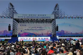 潍坊安丘：“警”彩风筝会图片