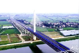 合安高速柯坦互通立交9月28日通车运营图片