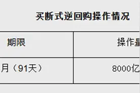 央行公布！2000亿元，8000亿元图片