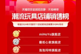 “吃谷”的年轻人买爆“双11”：米哈游冲进“亿元俱乐部” 乙游、二游攻占二次元周边图片