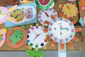 济南高新区稼轩小学：巧手制钟表，感受科学魅力图片