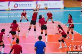 八支国际青年女子排球队参与  2024上海明日之星排球争霸赛开赛图片
