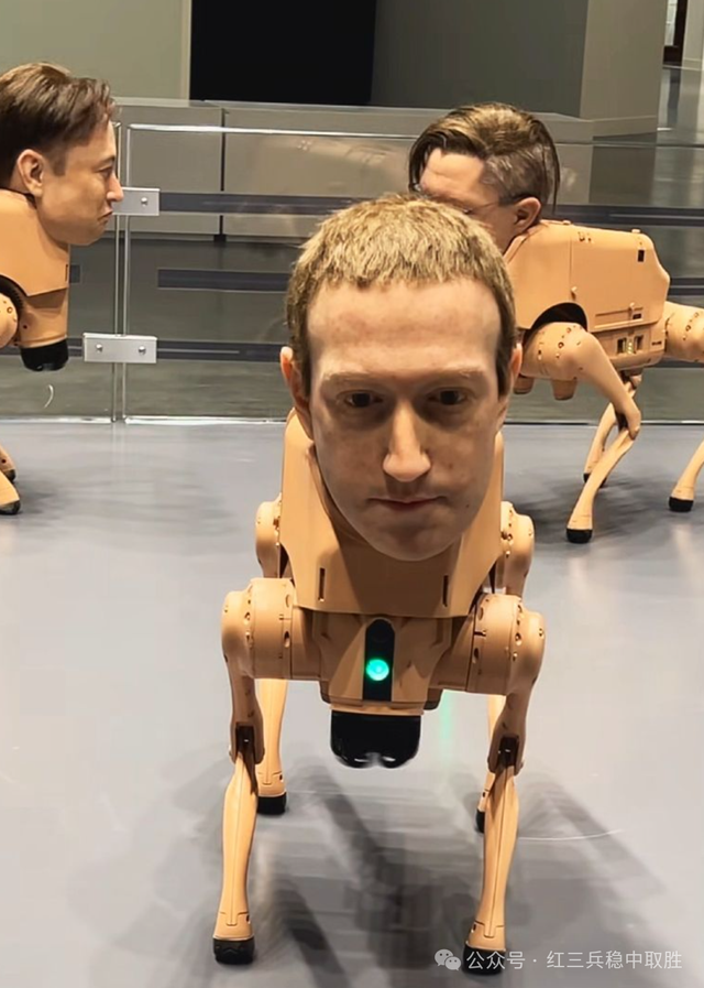 马斯克人头机器狗，70万一只被抢空！网友：太诡异了，十个道士才能镇住！