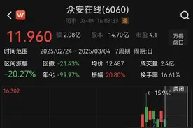 鑫闻界｜遭恒生科技指数剔除，众安在线直面科技含量再衡量图片