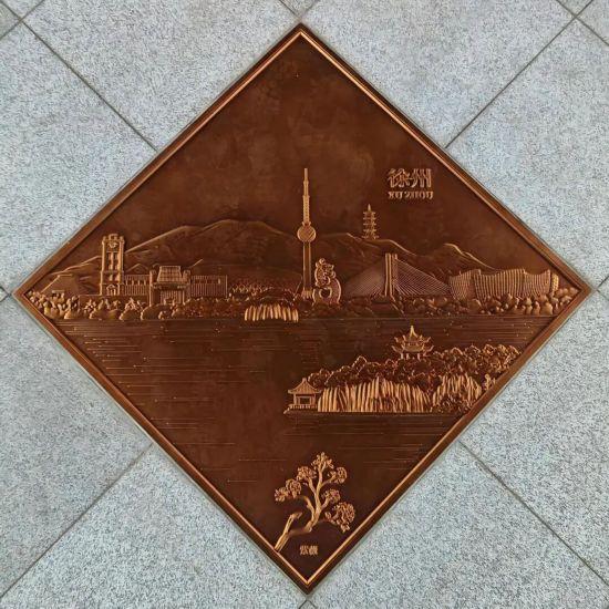 荟萃长三角地标和美景 方厅水院廊桥地刻已亮相