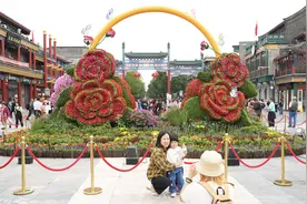 国庆景观布置到位！周日起按重大节假日等级开启夜景照明图片