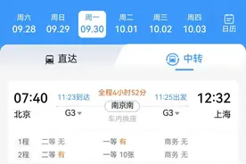 车内换座、同城同站换乘，国庆抢不到票？可以试试这些方式图片